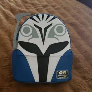 Loungefly Star Wars Blue and White Backpack